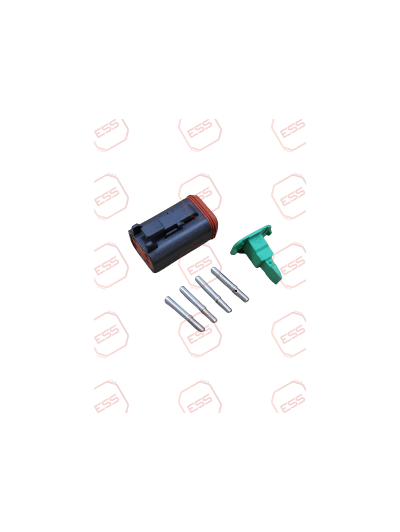 Xarios/Supra Evap. Fan 4-Pin Recep. Kit (Truck-side)